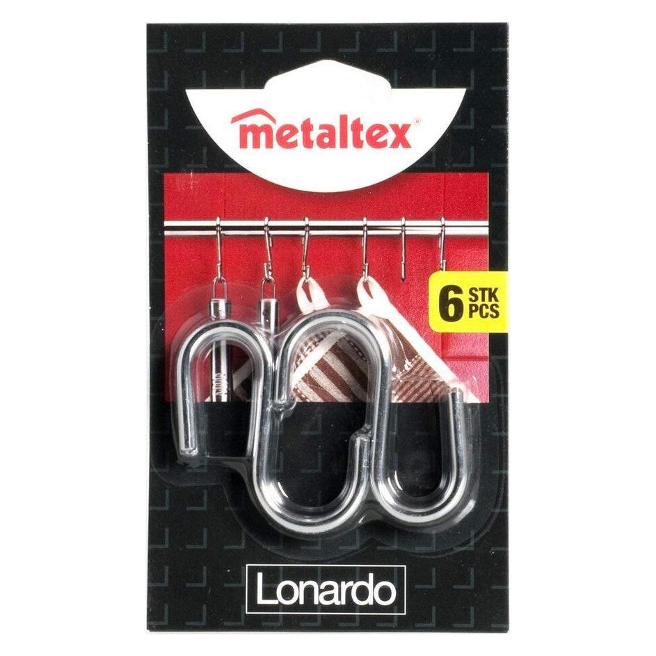Metaltex Lonardo Haken 6er Set 350342010 (35.03.42-135712.1000)