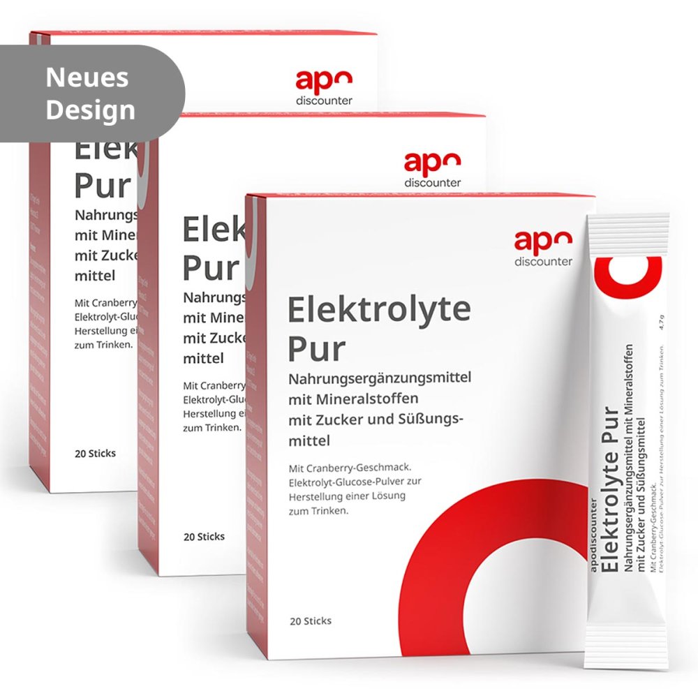 apo.com Group GmbH Elektrolyte Pur Sticks von apodiscounter 08103116