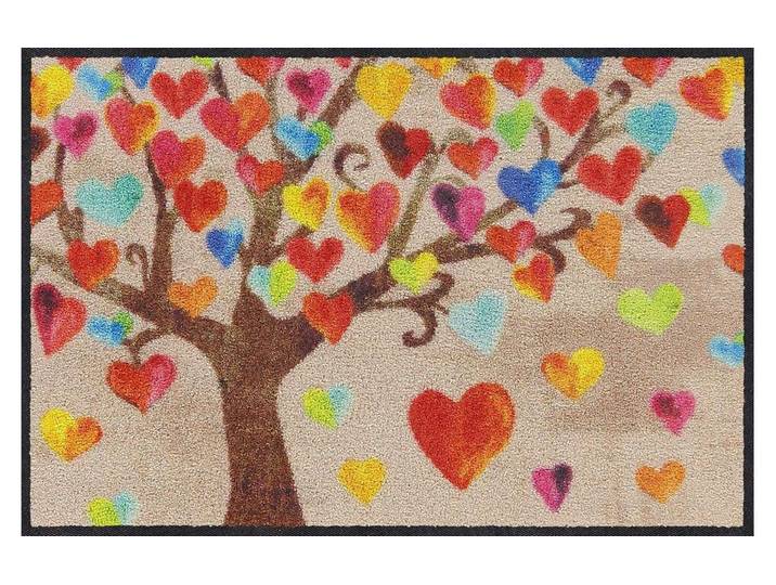 Fussmatte SALONLOEWE Salonlöwe Tree of Love Fussmatte , bunt, B:50cm L:75cm, Kunstfaser, Teppiche, Fussmatte