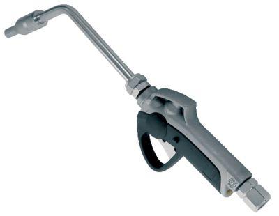 Ölabgabepistole für Schmierstoffpumpen CEMO Viscomat 200/2, Visco-Flowmat Und Viscoair, mit Drehgelenk ½", starrer Auslass mit Antitropf-Mundstück