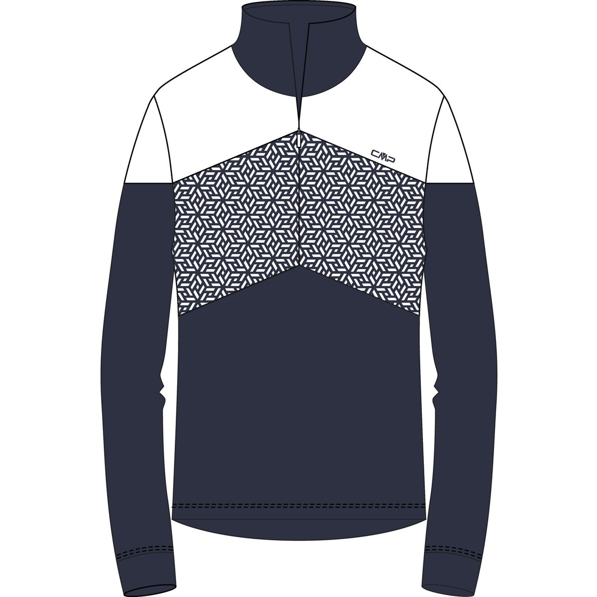 CMP Woman Sweat antracite (U423) 42 36L1646-U423-42