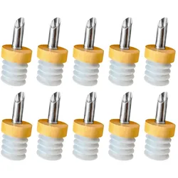 LAYBA Flaschenausgießer 10er-Set Braun