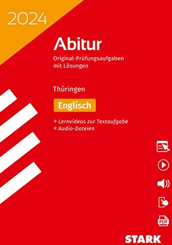 STARK Abiturprüfung Thüringen 2024 - Englisch (STARK-Verlag - Abitur-Prüfungen) - Preis vom 09.10.2026 07:28:09 h