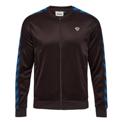 HUMMEL hmlARCHIVE REGULAR POLY ZIP JACKET chocolate plum/chocolate plum S