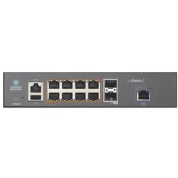 Cambium Networks cnMatrix EX1010-P Intelligent Ethernet PoE Switch 8 x 1 - Switc (8 Ports), Netzwerk Switch, Schwarz