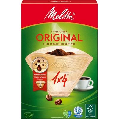 Melitta SDA Filtertüten 1x4/40 naturbrArVE40 206933