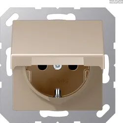 Jung SCHUKO-Steckdose 16 A 250V Klappdeckel bruchs. A 1520 BF KL CH