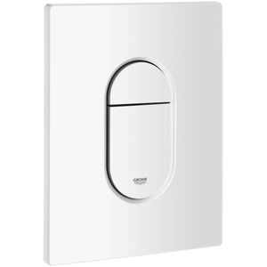 GROHE GROHE Betätigungsplatte Arena Cosmopolitan, Kunststoff, für WC, für  Rapid SL & SLX, 2-Mengen-Spülung, weiß