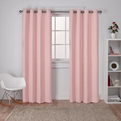 Porch & Den Boosalis Sateen Twill Blackout Curtain Panel Pair