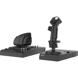 HORI Hotas Flight Control System & Mount (Windows), Gaming Controller, Schwarz