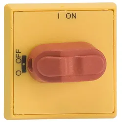 ABB OHYS1PH Selektorgriff I-0/ON-OFF rot-gelb IP54 für Lasttrennschalter Türmontage Schnappbefestigung 1SCA105294R1001