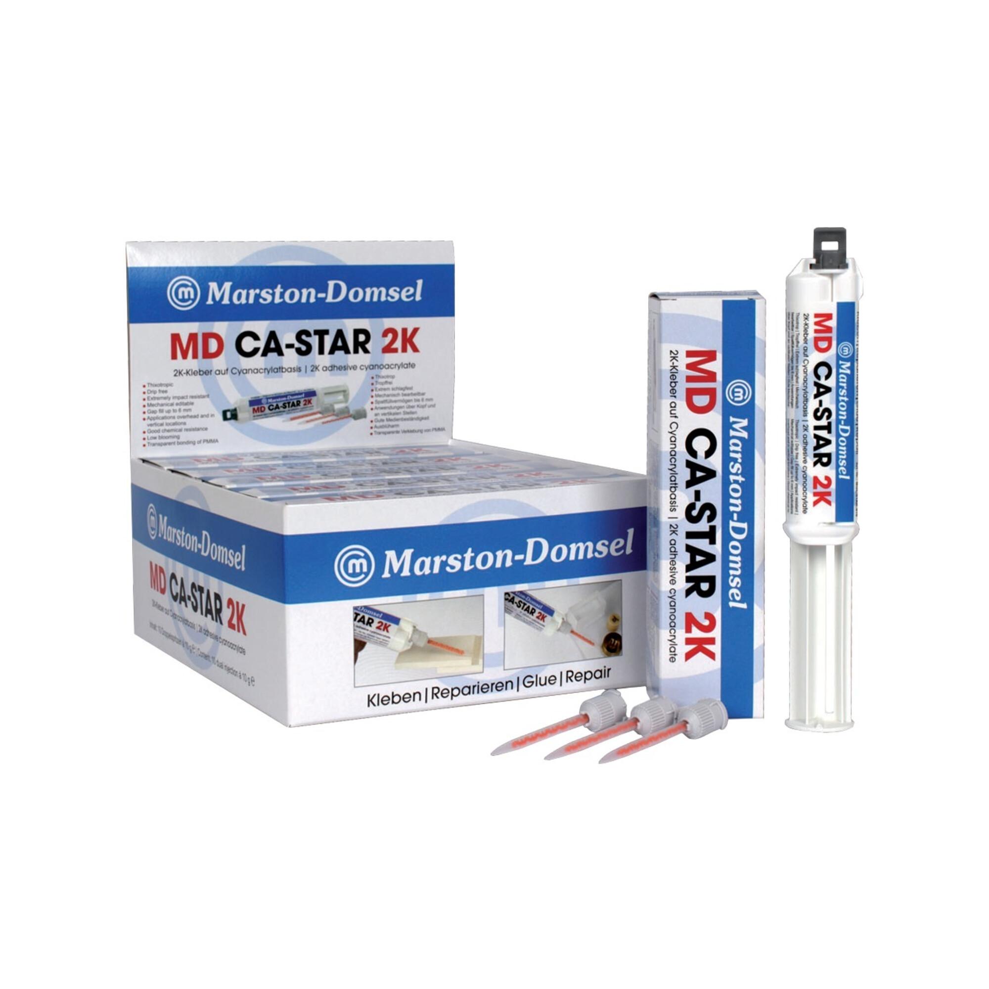 2K-Kleber 10g Cyanacrylatbasis Klebt Holz,Papier,Textilien CA-Star ; Marston-Domsel (MGL.STAR.S10)