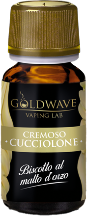 Goldwave Cucciolone Aroma Concentrato 10ml Biscotto Gelato Panna
