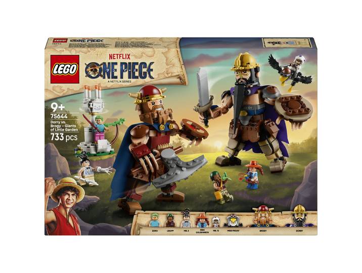 Lego One Piece Dorry contre Brogy Les géants de Little Garden (75644) LEGO