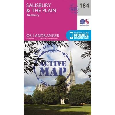 Salisbury & the Plain, Amesbury, Karte von Ordnance Survey, Ordnance Survey, 978-0-319-47507-2