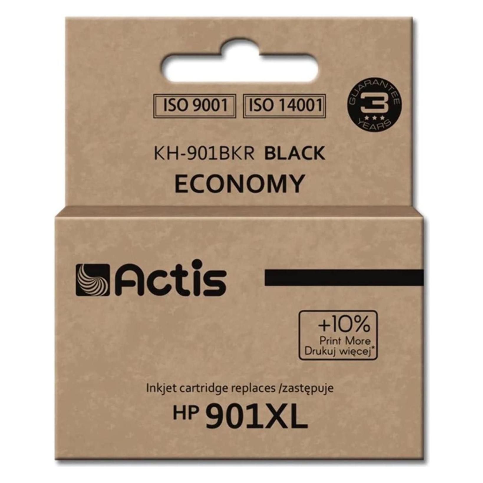 Factis black ink cartridge for HP 901XL CC656AE replacement  - Tintenpatron (BK) (KH-901BKR)