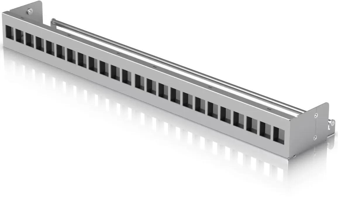 Ubiquiti Blank Keystone 24-Port Patch Panel 19", 1U UACC-RACK-PANEL-PATCH-BLANK-24