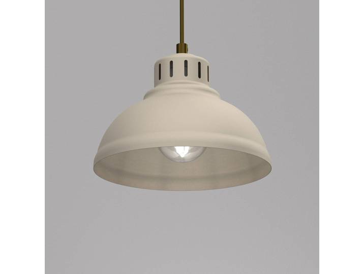 Hängeleuchte Sven Luminex, dimmbar, creme / amber, für Wohn- / Esszimmer, Metall, Industrielles Design