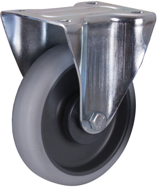 VARIOfit Roulette pivotante 160 × 40 mm gris (thermoplastique) (bpg-160.050)