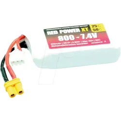 RD XT 800 S2 - Akku-Pack, Li-Polymer, 7,4 V, 800 mAh