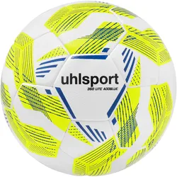Uhlsport 350 Lite Addglue | Fussball weiß/fluo gelb/royal 4
