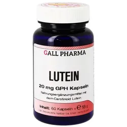 LUTEIN 20 mg GPH Kapseln 60 St