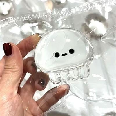DynamicDeals Ocean Calm Jellyfish Sensory Fidget Toy Stress Relief Squishy Toy For Anxiety & Relaxation transparent