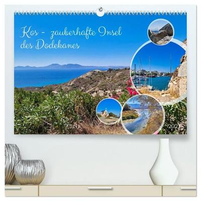 Kos - zauberhafte Insel des Dodekanes (hochwertiger Premium Wandkalender 2027 DIN A2 quer), Kunstdruck in Hochglanz