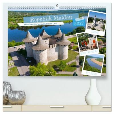 Republik Moldau (hochwertiger Premium Wandkalender 2027 DIN A2 quer), Kunstdruck in Hochglanz