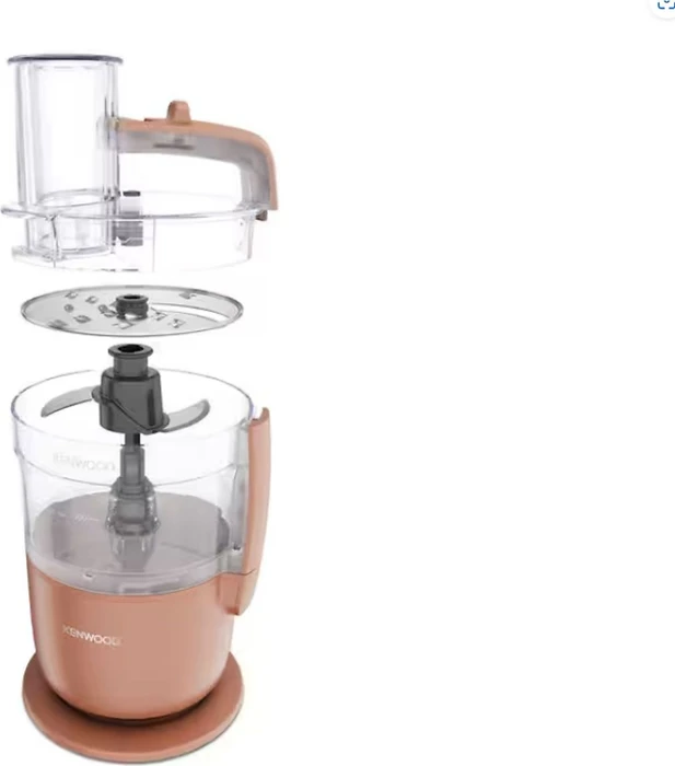 Kenwood Küchenmaschine MultiPro Go - Terracotta (650 Watt, mit 360° Express Serve)