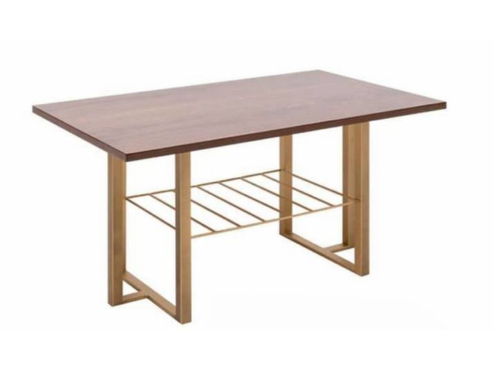 JVmoebel Couchtisch Eleganter Couchtisch mit Ablageboden in neutraler Farbgebung (Packung), Made in Europe