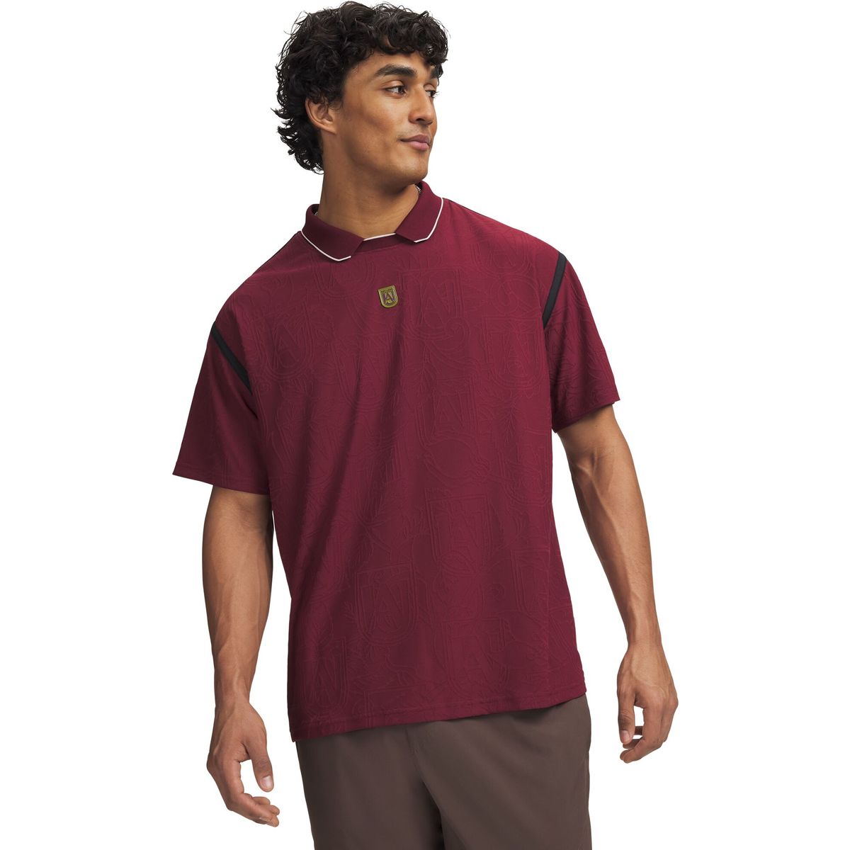 Under Armour Terrace SS Jersey red vintage maroon (625) L 6013866-625-LG