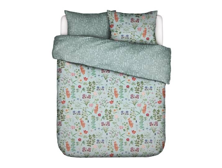 Essenza Marigold Pastel blue dekbedovertrek