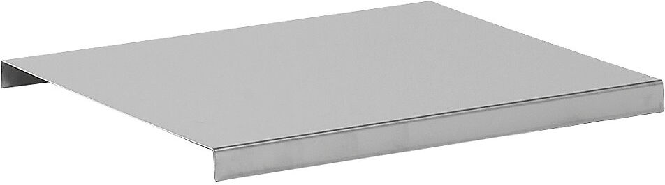 Fachboden zusätzlich, für Breite 600 mm, Edelstahl eurokraft pro