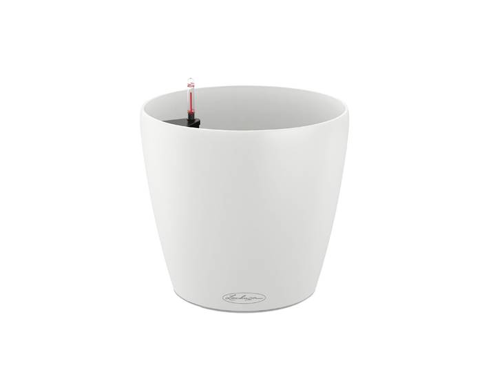 Übertopf Lechuza CLASSICO Color 35 Weiss , weiss (weiß), Pflanzgefässe, Übertopf