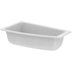 Ideal Standard i.life Raumspar-Badewanne, 1600x900x450mm, Weiß, T476801, Ausführung: Version links