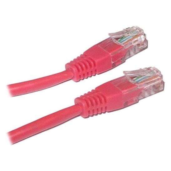 LYNX XtendLan patch kabel Cat5E, UTP - 5m, červený (UTP, CAT5e, 5 m) (PK_5UTP050red)
