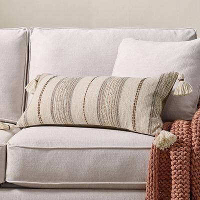 Adley Woven Pillow - Grandin Road