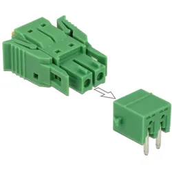 DELOCK Terminalblock Set f. Platine 2 Pin 3,81mm Rastermaß