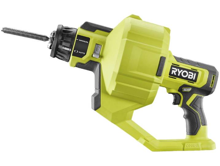 RYOBI Rohrreinigungsspirale 18 V ONE+ RDA18-0 , grün (bunt), Rohrreinigungswerkzeuge, Rohrreinigungsspirale