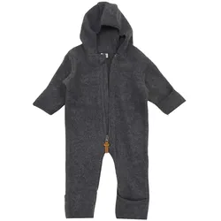 Merino Baby Overall  Wollfleece ¦ schwarz