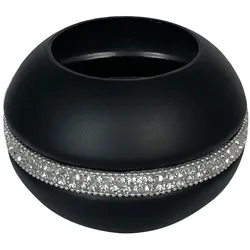 Tischlicht Vora schwarz 9cm
