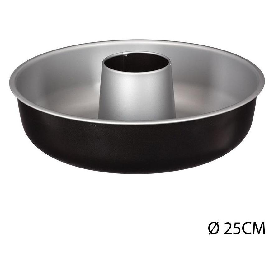 Secret de Gourmet Gebäckbackform Aluminium Ø 25 cm Schwarz (45286182)