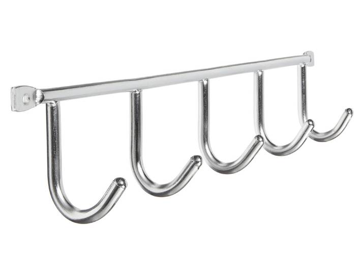 Hettich Hakenleiste Budget Typ 3 Stahl Chrom 350 mm