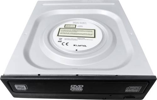 Xlyne 570504 DVD-Laufwerk Intern Bulk SATA III Schwarz, Silber