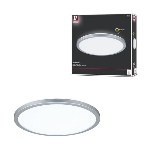 Paulmann Atria Shine LED-paneel rond, wit/chroom, Diameter: 29,3 cm