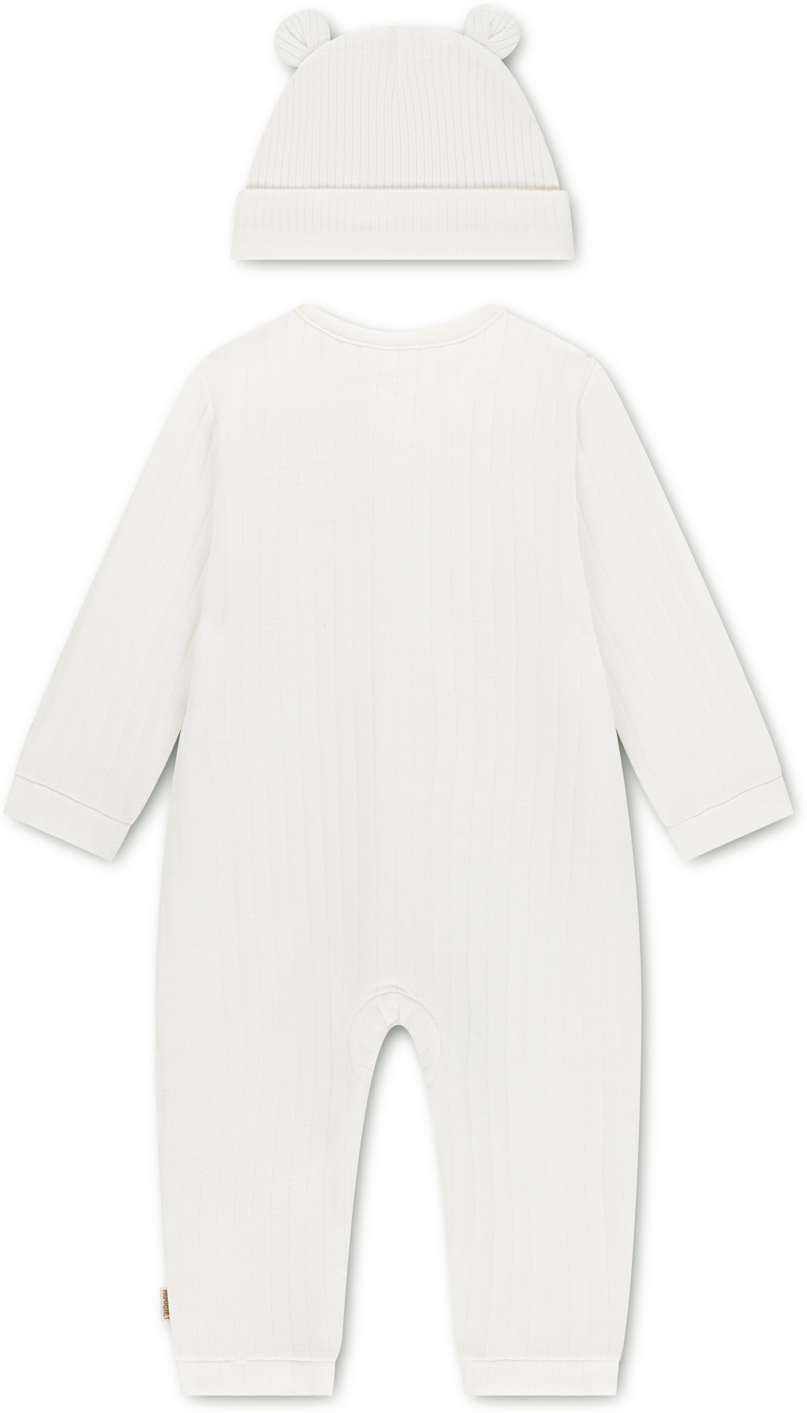 Neugeborenen-Geschenkset HUGGIES BABYWEAR "HUGB COVERALL ATTACHMENT", Jungen, Gr. 3 (6M/68), weiss (huggies snow weiß), Jersey, Obermaterial: 58% Baumwolle, 27% Polyester, 15% Viskose. Obermaterial 2: 100% Baumwolle, KOB Set-Artikel Neugeborenen-Geschenks