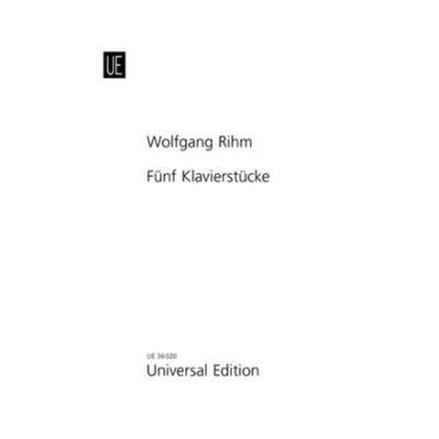 Fünf Klavierstücke für Klavier -