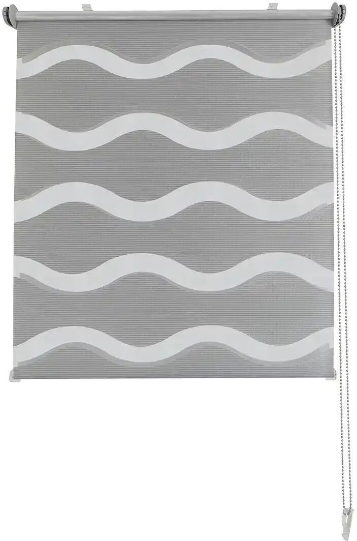 como Seitenzugrollo  Welle ¦ silber ¦ Synthetische Materialien ¦ Maße (cm): B: