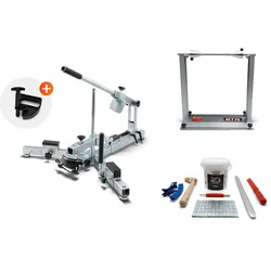 BTR Reifenmontiergerät EVO3® Street-Set Silber Paste (1 kg) Standardfüße Mit Montagearm-Erweiterung Ohne Schutz